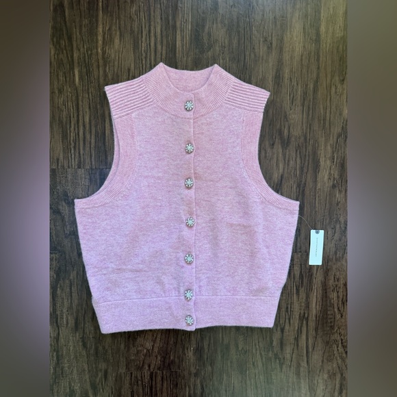Maeve buttondown sweater vest - Picture 1 of 16